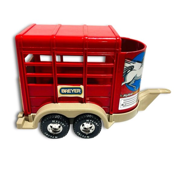 Vintage NYLINT 4x4 Horse Stable Trailer. Please Read! RARE Item! - Picture 2 of 8